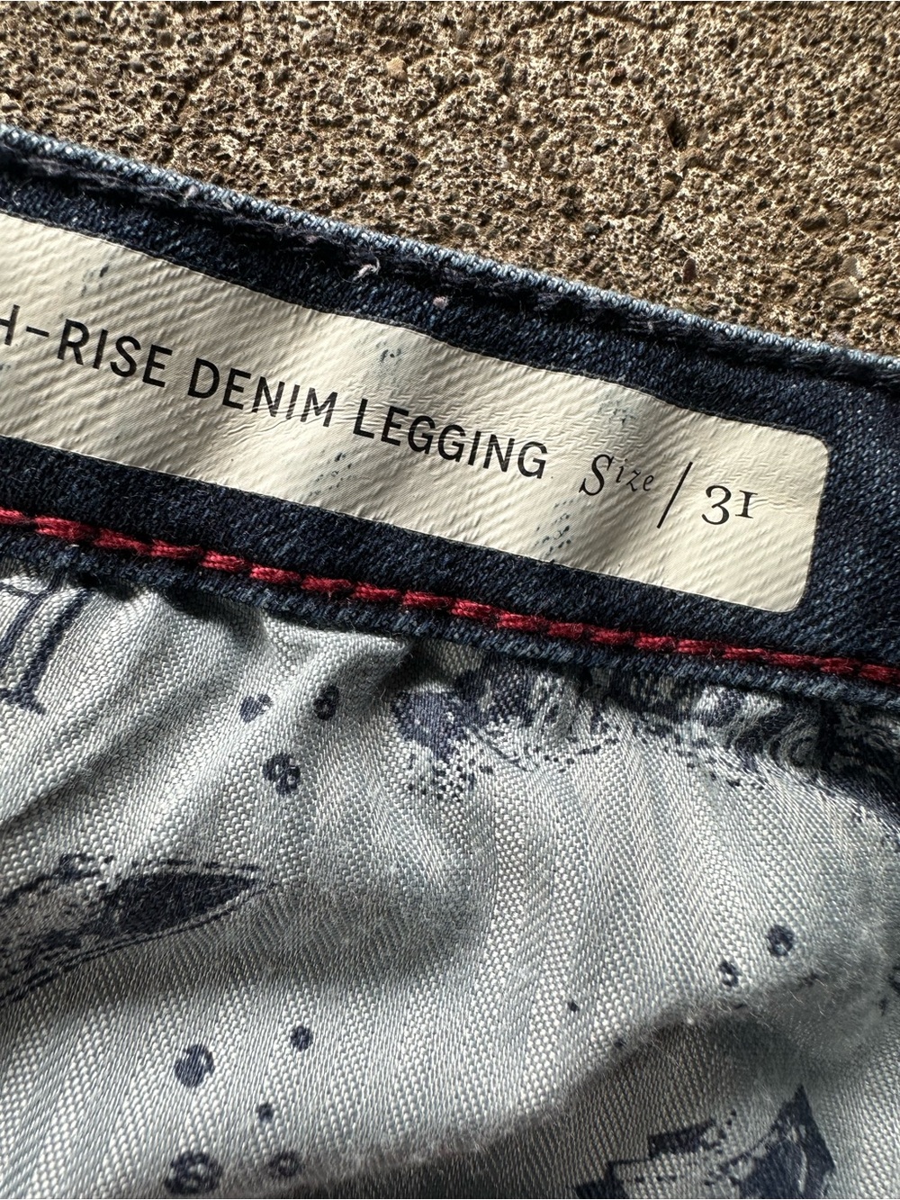 Anthropologie Pilcro High Rise Capri Denim Legging Jeans - Picture 5 of 9